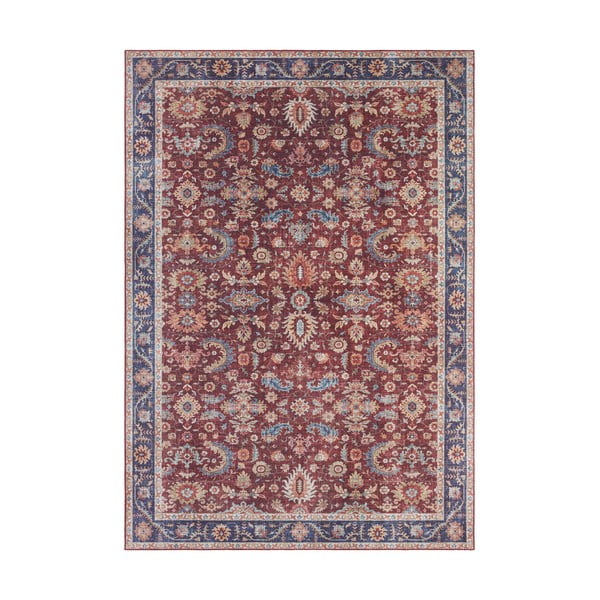 Bordowy dywan Nouristan Vivana, 200x290 cm