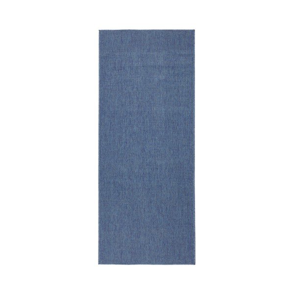Niebieski chodnik dwustronny odpowiedni na zewnątrz NORTHRUGS Miami, 80x250 cm-image-4