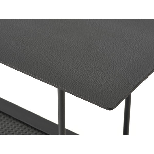 Czarna konsola 37x100 cm Pensacola – Unique Furniture-image-3