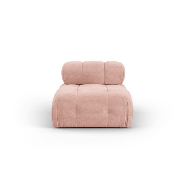 Jasnoróżowy moduł sofy Ferento – Cosmopolitan Design