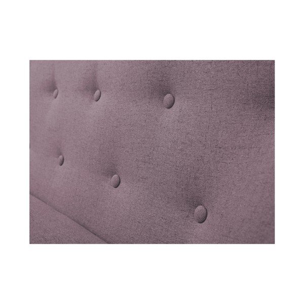Różowa sofa 2-osobowa z jasnymi nogami Mazzini Sofas Sicile-image-4