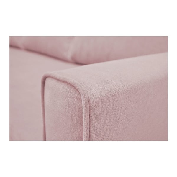Różowy fotel Mazzini Sofas Sandra-image-1