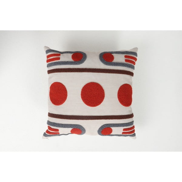 Lniana poszewka na poduszkę 43x43 cm Geometrik – Mioli Decor