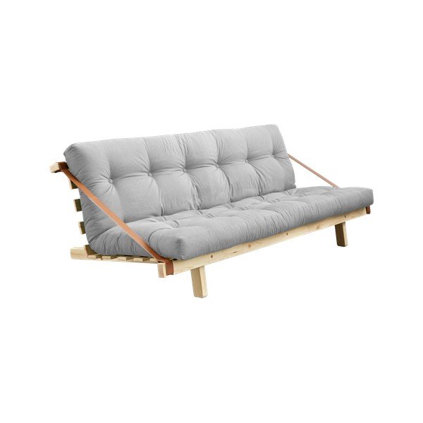 Sofa rozkładana Karup Design Jump Natural Clear/Light Grey-image-4