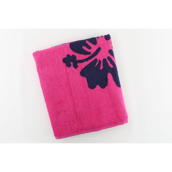 Ręcznik bawełniany BHPC Orchidea 80x150 cm, różowy