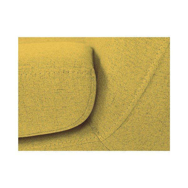 Żółty fotel Mazzini Sofas Piemont-image-3