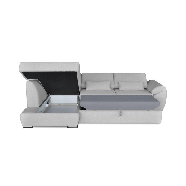 Jasnoszary rozkładany narożnik lewostronny Windsor  & Co. Sofas Epsilon-image-4