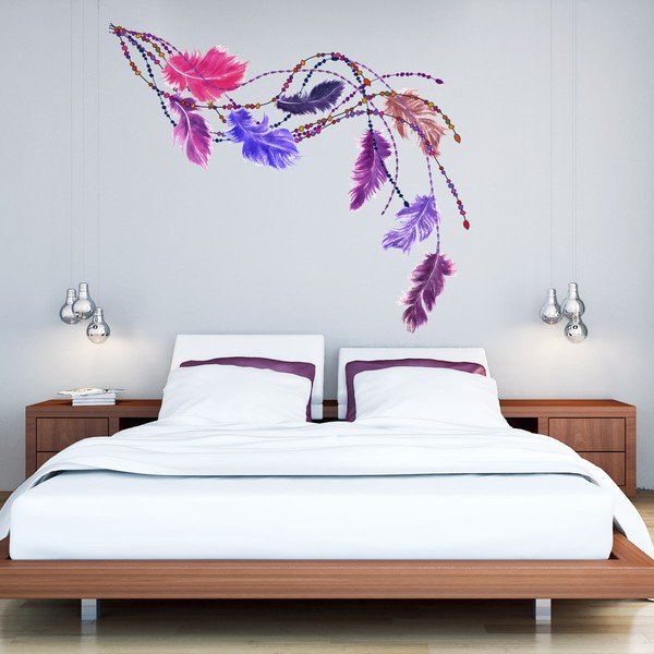 Naklejka Ambiance Boho Feathers-image-4