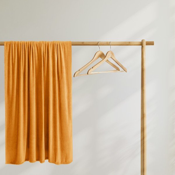 Pomarańczowy koc DecoKing Mic, 70x150 cm-image-4