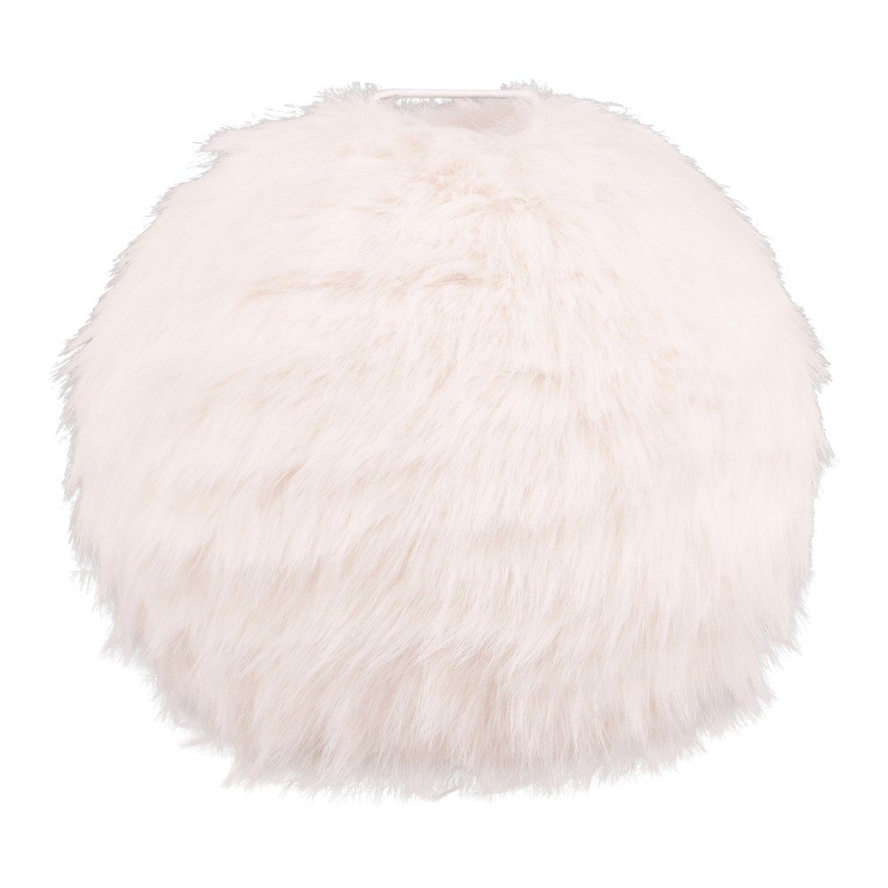 Kremowa lampa stołowa (wys. 24 cm) Furry – Reality