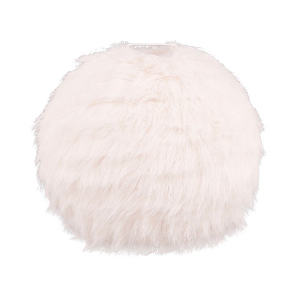 Kremowa lampa stołowa (wys. 24 cm) Furry – Reality