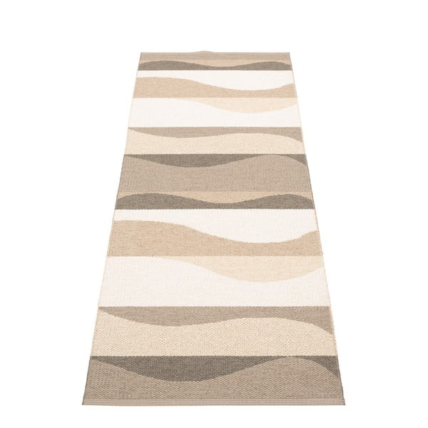 Brązowo-beżowy chodnik odpowiedni na zewnątrz 70x200 cm Urvi Earth – Pappelina-image-2