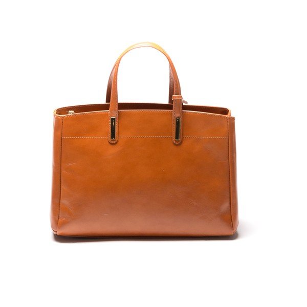 Torebka skórzana Fancy Arancio-image-1