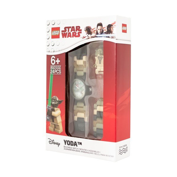 Khaki zegarek z figurką LEGO® Star Wars Yoda-image-1
