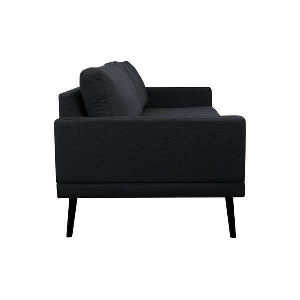 Czarna sofa 3-osobowa Helga Interiors Rigel-image-2