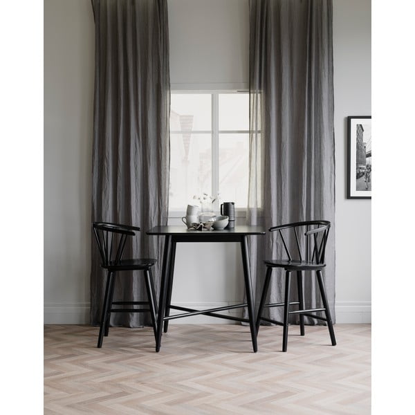 Czarny stół barowy Rowico Lotta-image-2