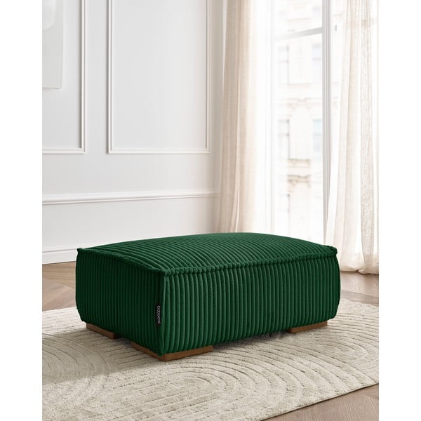 Zielony sztruksowy podnóżek Chelsea – Bobochic Paris-image-1