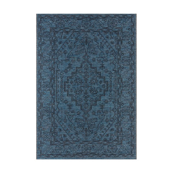 Granatowy dywan odpowiedni na zewnątrz NORTHRUGS Tyros, 70x140 cm