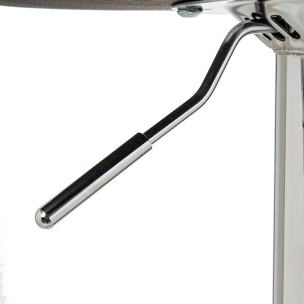 Czarne tapicerowane hokery zestaw z regulowaną wysokością 2 szt. (wysokość siedziska 73 cm) – Casa Selección-image-3