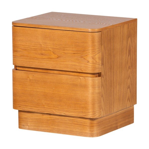 Szafka nocna w naturalnym kolorze Fejo – WOOOD-image-3