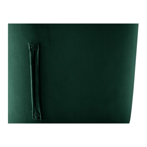 Zielony puf Mazzini Sofas Fiore, ⌀ 40 cm-image-3