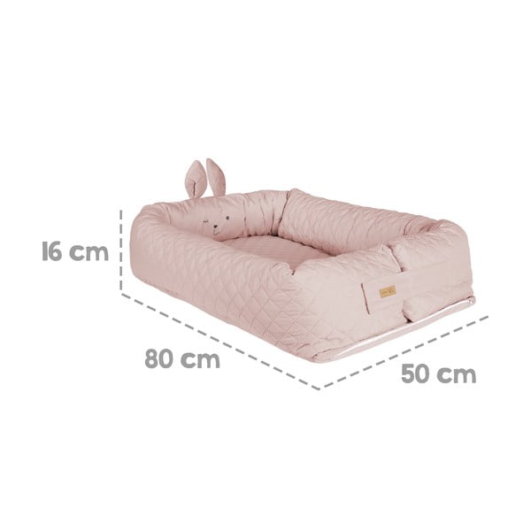 Różowy kokon dla niemowląt Roba style – Roba-image-3