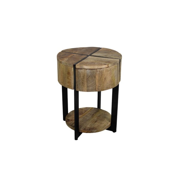 Stolik z drewna mangowca HSM collection Jackso, 40x51 cm