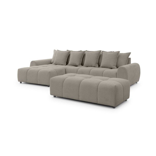 Szarobrązowy podnóżek Albane  – Ropez-image-4