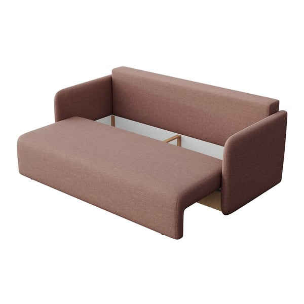 Różowa rozkładana sofa 220 cm Chaum – Rodier-image-3