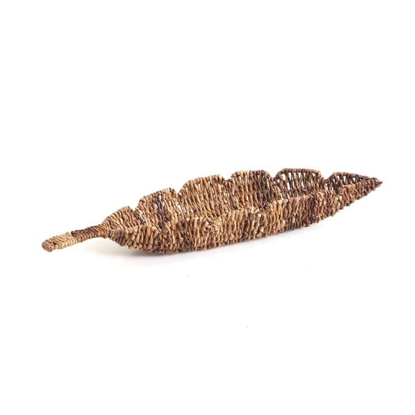 Wiklinowa miska Leaf, 61 cm