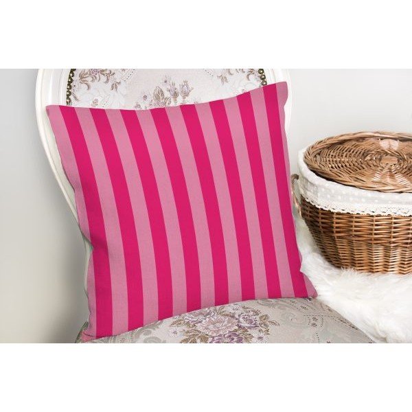 Poszewka na poduszkę Minimalist Cushion Covers Pinkie Stripes, 45x45 cm-image-2