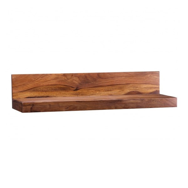 Półka z litego drewna palisandru Skyport Alana, dł. 80 cm