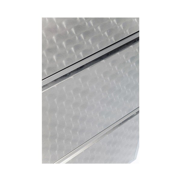 Metalowa szafka na buty w kolorze srebra Kare Design Caruso-image-4