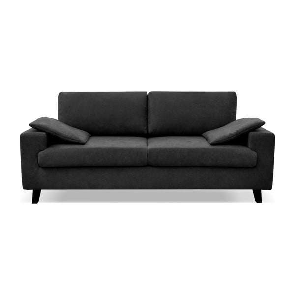 Czarna sofa 3-osobowa Cosmopolitan desing Munich