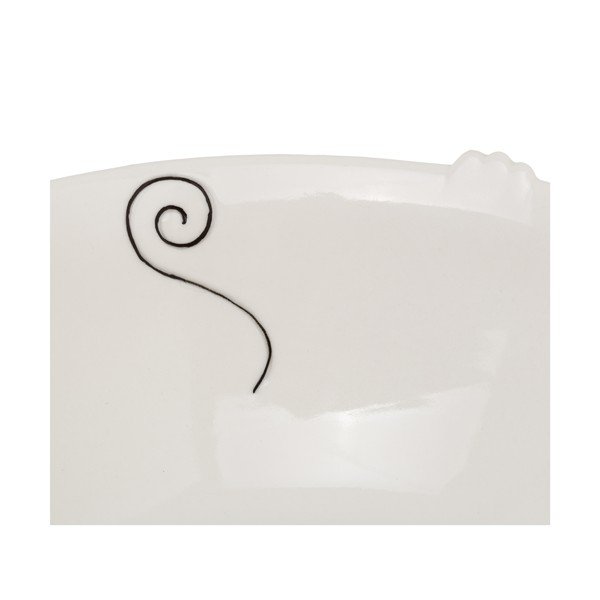 Biała miska porcelanowa Unimasa Kitty, ⌀ 16,1 cm-image-2