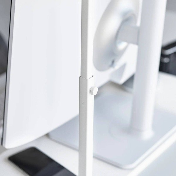 Biały metalowy stojak na monitor Tower – YAMAZAKI-image-3