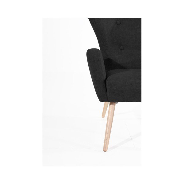 Czarny fotel Max Winzer Maurizio-image-2