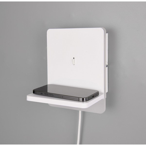 Biały kinkiet LED ze ściemniaczem Fairfield – Trio-image-2