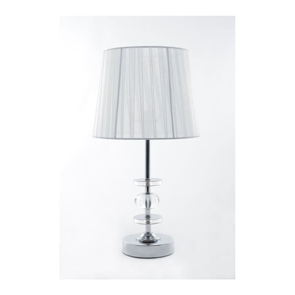 Lampa stołowa Glamour White, 41,5 cm