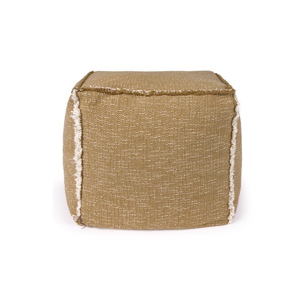 Worek do siedzenia w kolorze ochry Handloom – Lorena Canals