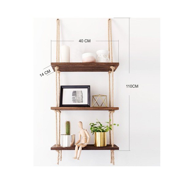 Półka drewniana Ayko-image-2