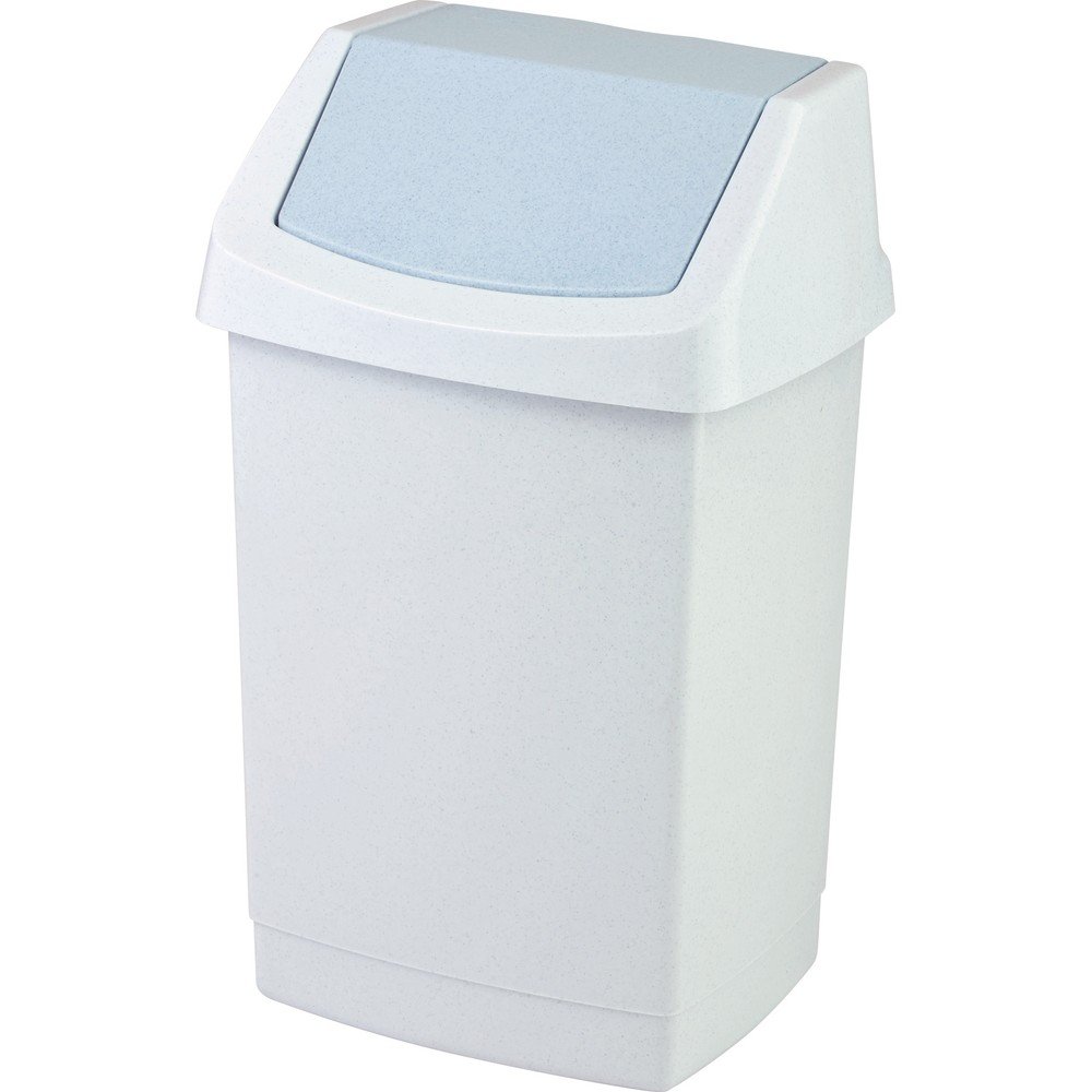 Jasnoszary plastikowy kosz na śmieci 25 l Click-It – Curver