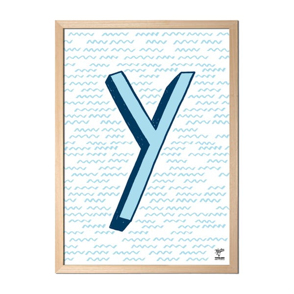 Plakat Y designed by Karolina Stryková