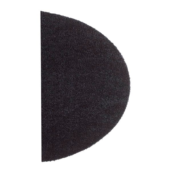 Czarna wycieraczka Hanse Home Soft and Clean, 75x50 cm