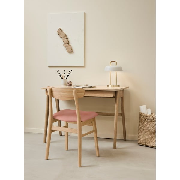 Biurko z blatem z drewna dębowego 110x55.5 cm Home – Hammel Furniture-image-2