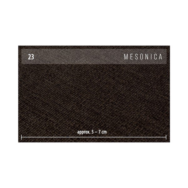 Ciemnobrązowa sofa narożna MESONICA Puzo, lewy róg-image-3