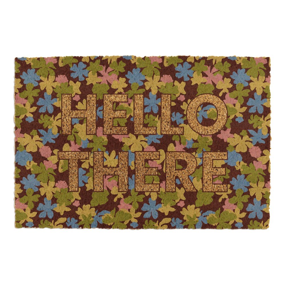 Wycieraczka z włókna kokosowego 40x60 cm Hello There – Artsy Doormats