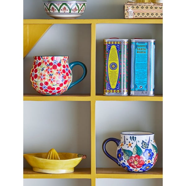 Kamionkowe kubki zestaw 2 szt. 330 ml Florist – Bloomingville-image-1