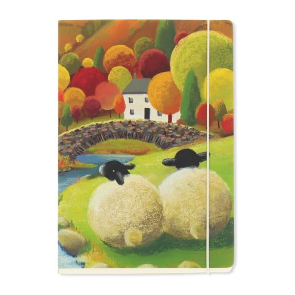 Notes A5 GO Stationery Lucy Pittaway Sheep