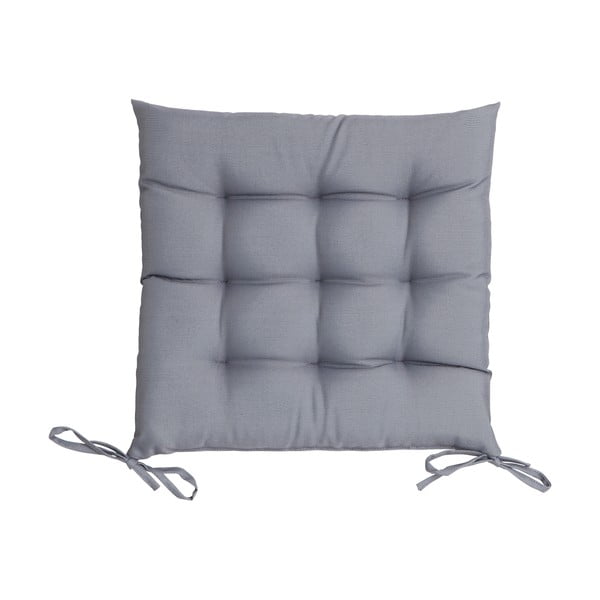 Ciemnoszara poduszka na krzesło Ego Dekor St. Maxime, 38x38 cm